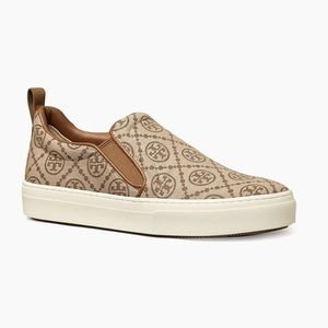Tory Burch Women's Tan Slip-On Sneakers